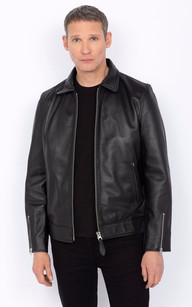 Veste cuir schott nyc homme hot sale