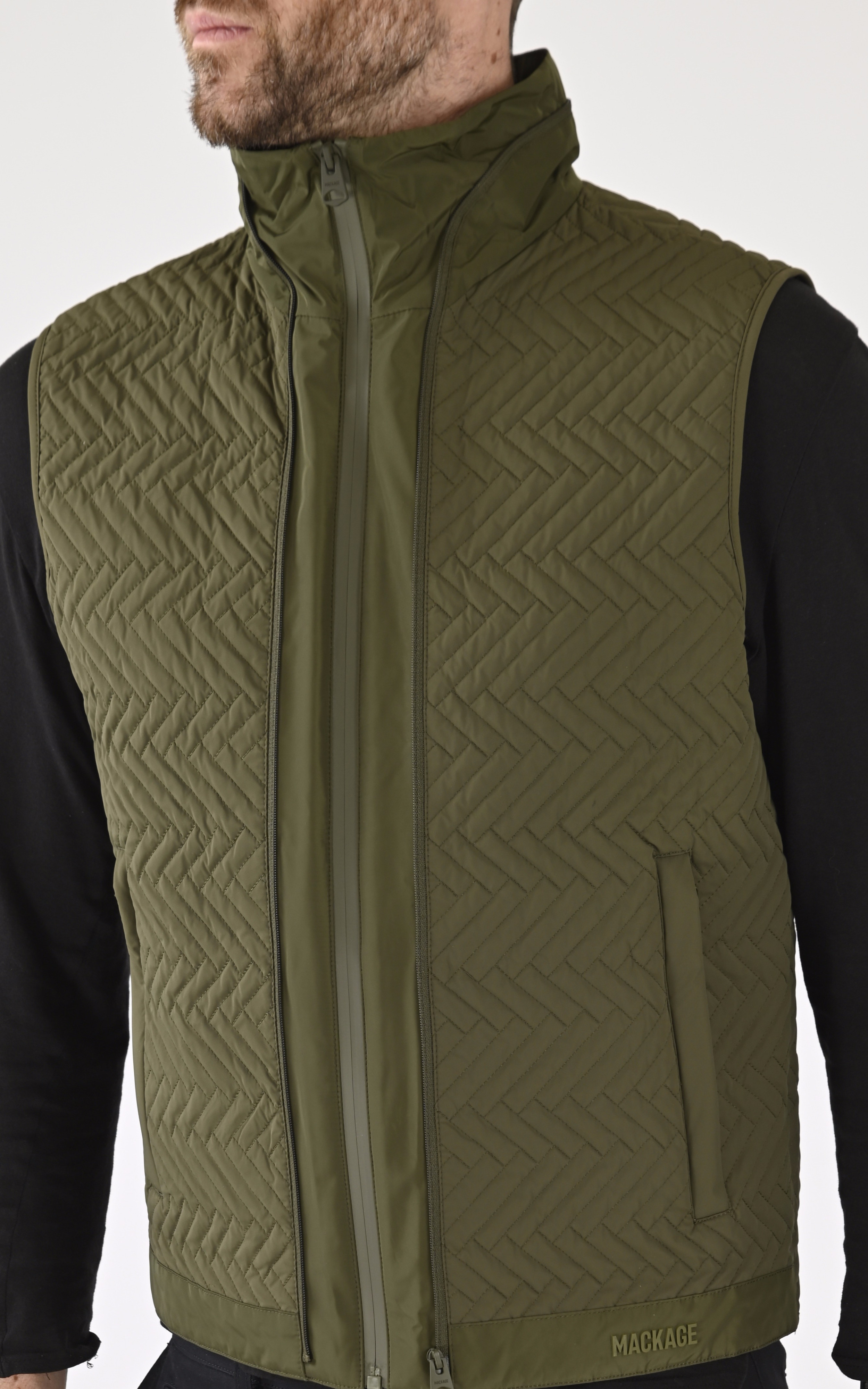 Veste 3en1 Barrett kaki Mackage
