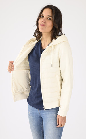 Veste matelassée Lucinda crème