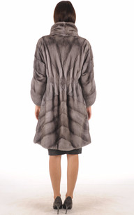 Manteau Vison Blue Irish Manakas La Canadienne Manteau Manteau Chic Vison Noir Manakas La Canadienne Manteau, 7