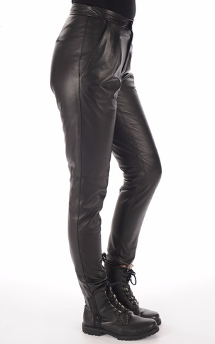 Pantalon Chino Femme Noir