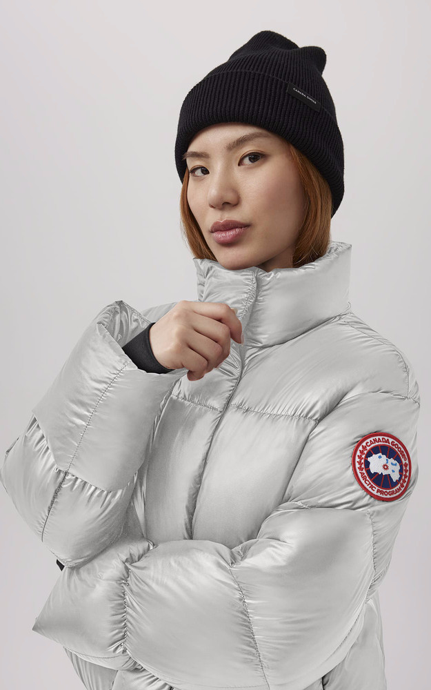 Doudoune Cypress Cropped Puffer argent Canada Goose