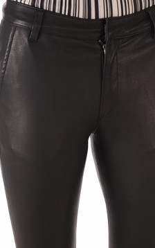 Pantalon Agneau Stretch Noir