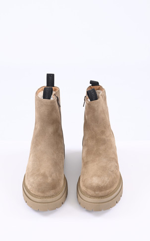 Boots nubuck AL475 marron