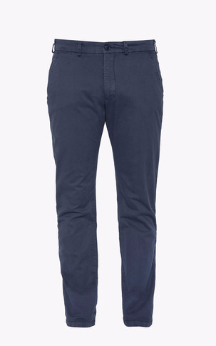 Pantalon chino TRJO70 bleu marine