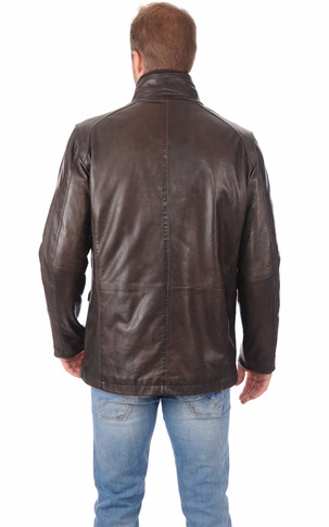 Veste Clinton Confortable Marron