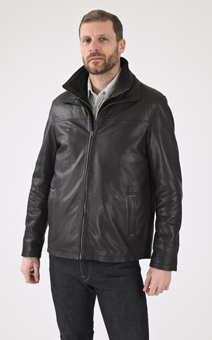 Blouson Cuir Homme