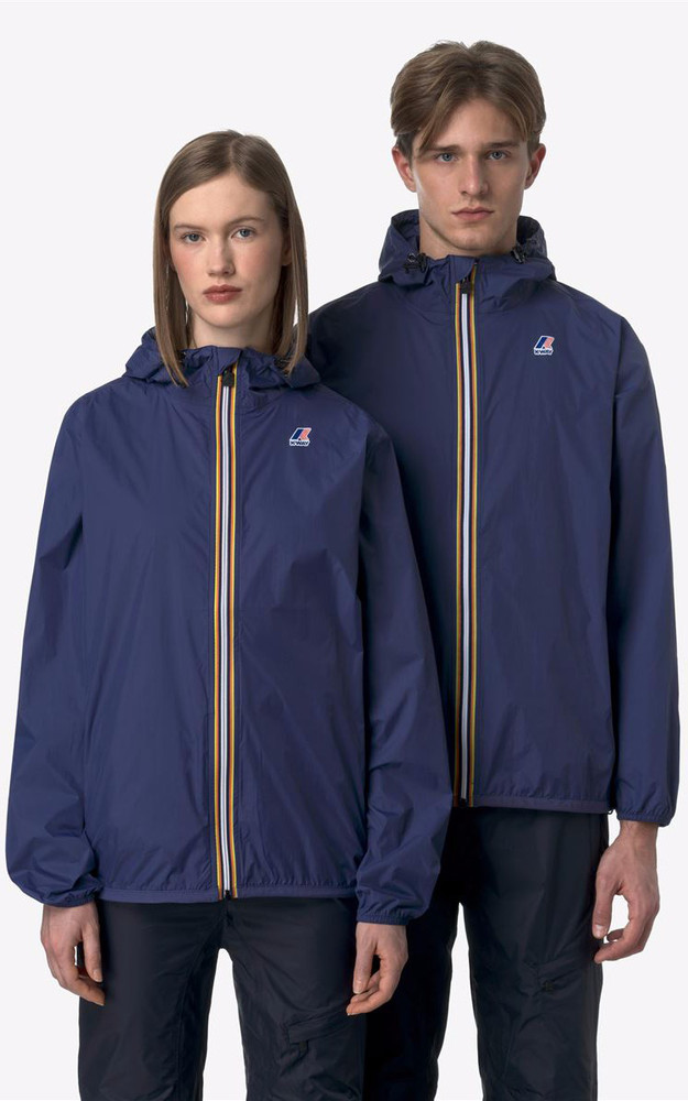 Le Vrai Claude 4.0 mixte bleu K-Way