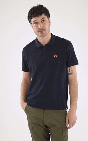 Polo Global bleu marine