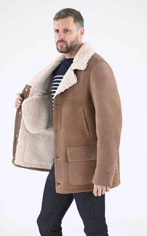 Veste Lc Caban Sheep camel