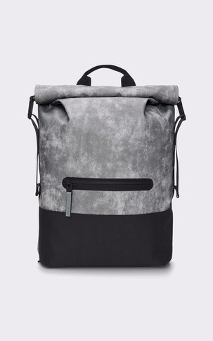 Sac à dos Trail Rolltop 14320 gris imprimé