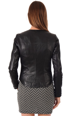 Spencer Cuir Femme