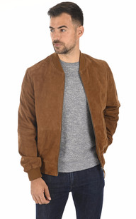 Blouson daim schott homme hot sale