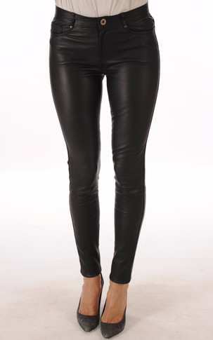 Pantalon Sexy cuir stretch noir