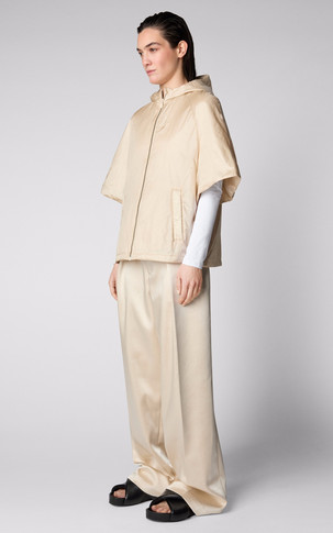 Blouson court Auri beige