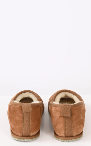 Espadrilles mouton camel