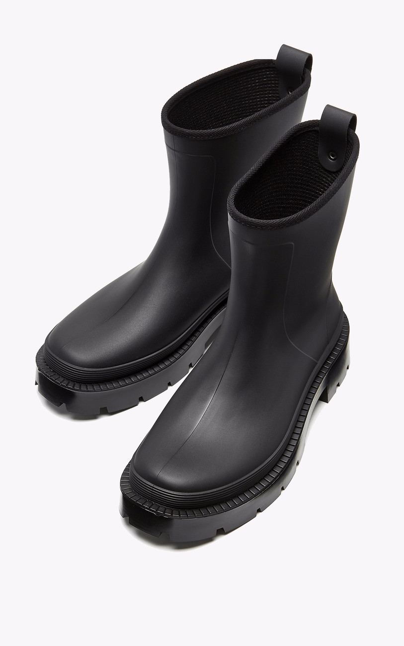 Bottes de pluie Puddle noir La Canadienne Shoes - La Canadienne -  Chaussures Textile Noir