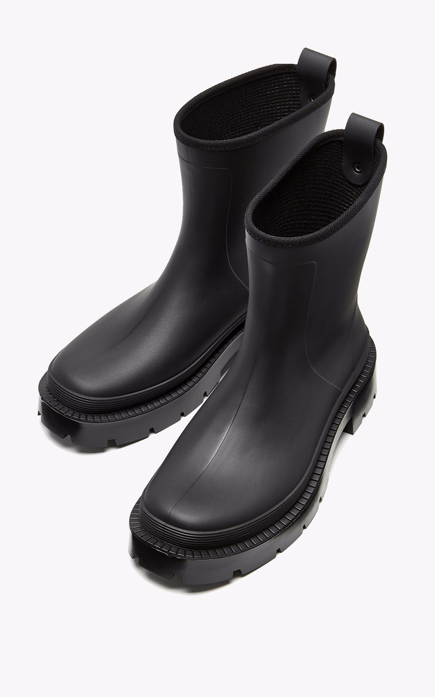 Bottes de pluie Puddle noir La Canadienne Shoes