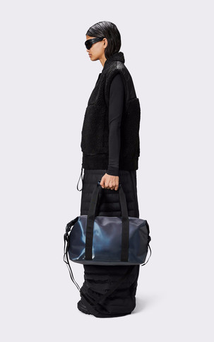 Weekend bag 14220 bleu métallique