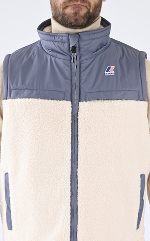 Gilet Jile Orsetto bleu gris