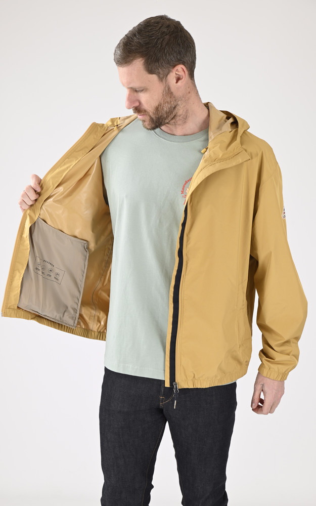 Coupe-vent Ensure jaune moutarde Pyrenex