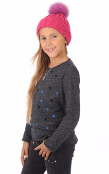 Bonnet Maille & Fourrure Bonnet Maille & Fourrure
