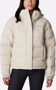 Doudoune courte Bulot jacket beige Columbia La Canadienne