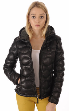 Bl Doudoune Cuir Femme Bl Doudoune Cuir Femme