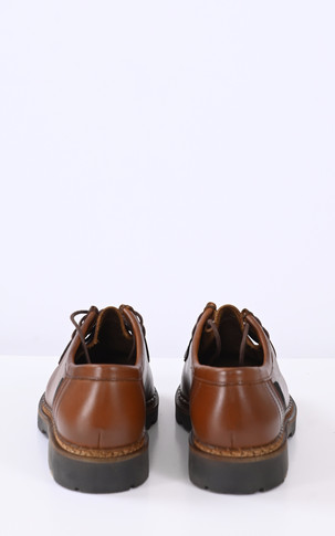 Derbies cuir Macha beige