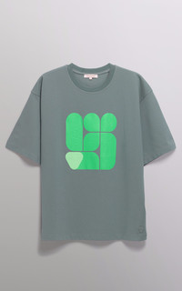 Tee-shirt manches courtes Horton vert