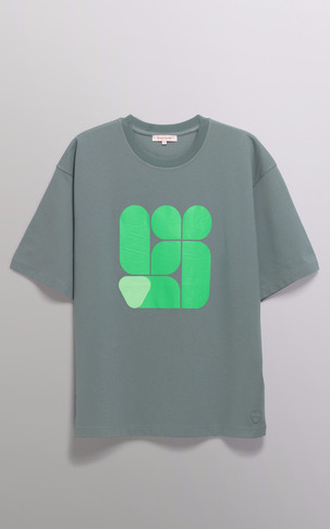 Tee-shirt manches courtes Horton vert