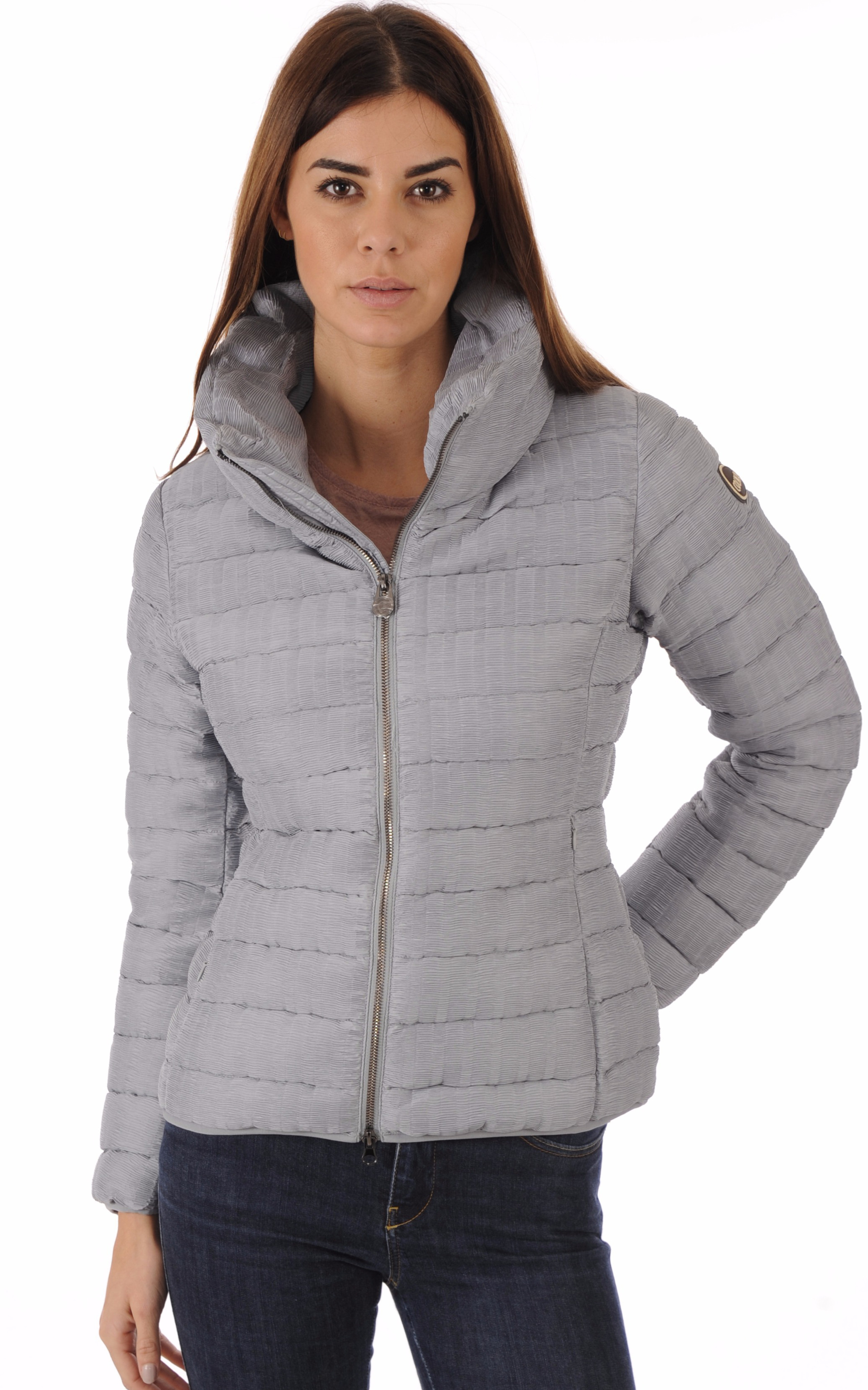 Doudoune Light Femme Grise Colmar La Canadienne Doudoune Textile Gris