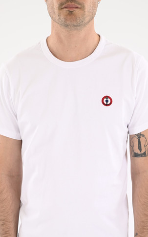 T-shirt Challenger blanc