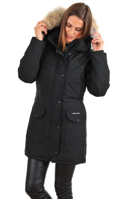 Parka Trillium Black Canada Goose - La Canadienne - Parkas Textile Noir