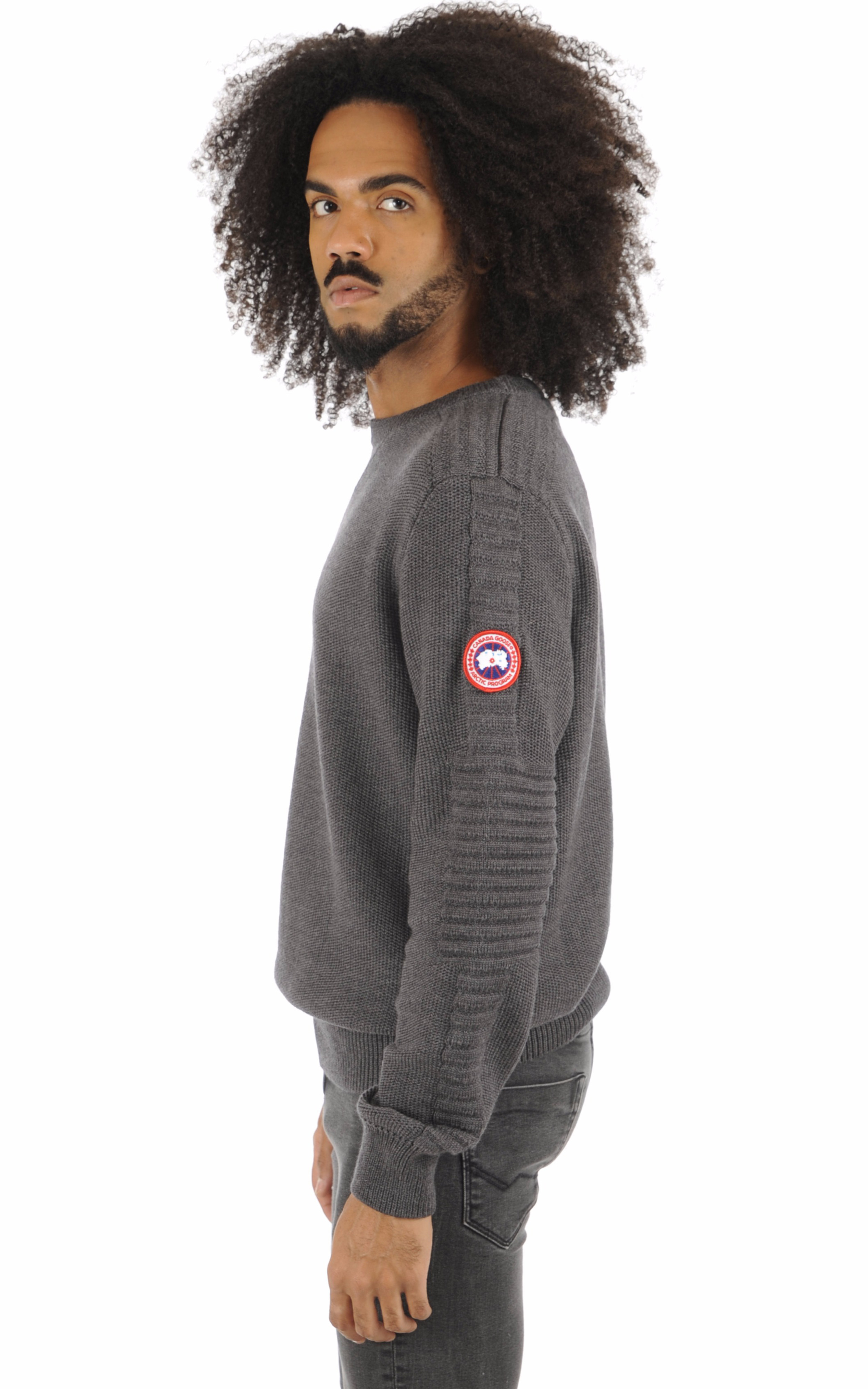 Pull Paterson iron grey Canada Goose