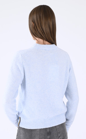 Pull laine Clarisse bleu