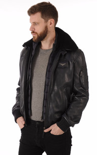 Blouson discount cuir francais