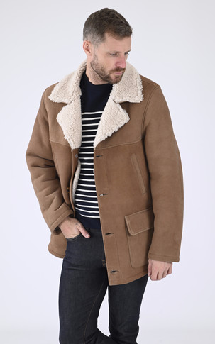 Veste Lc Caban Sheep camel