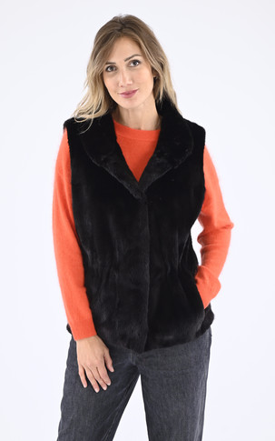 Gilet Vison noir