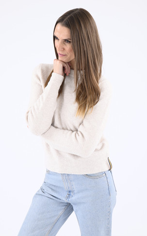 Pull laine Clarisse beige