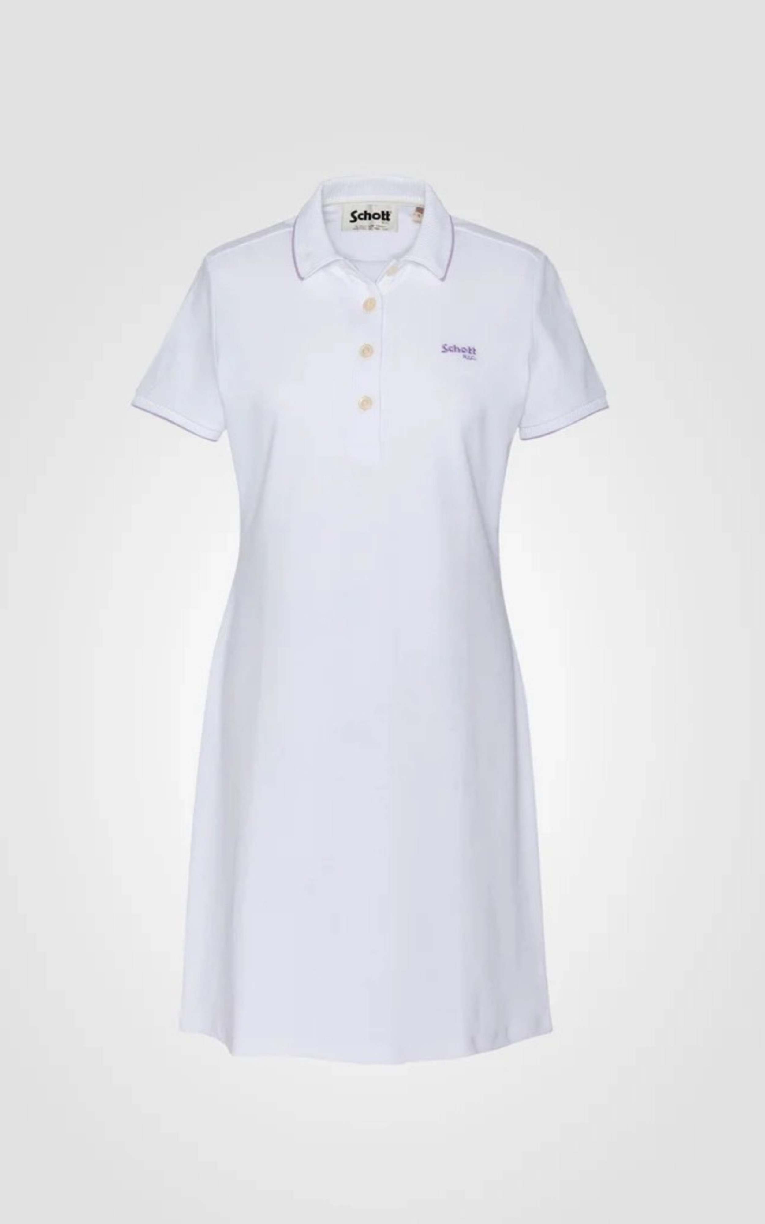 Robe tennis ROBDANNAW blanche Schott