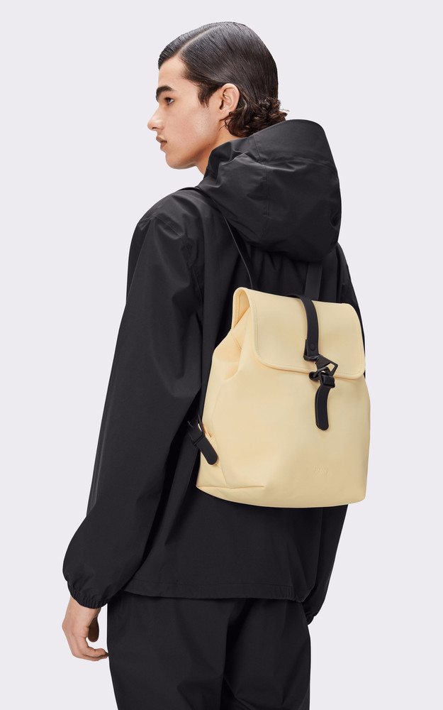 Sac à dos Bucket Backpack beige Rains