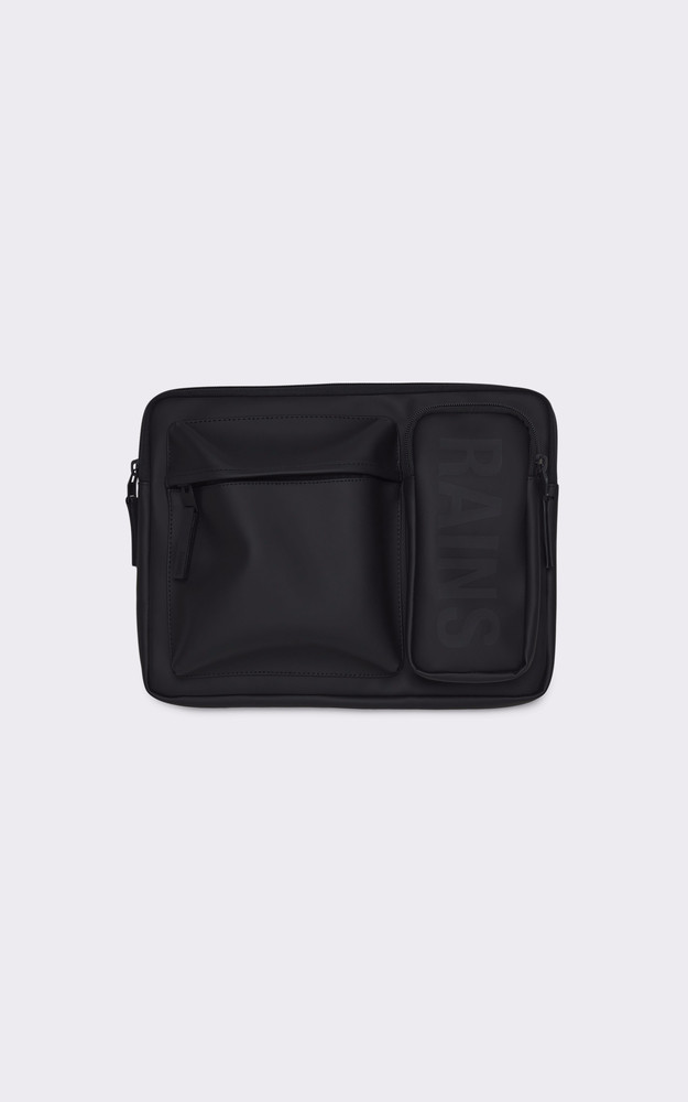 Pochette ordinateur Texel Laptop case noir Rains