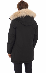 Doudoune Polar noire Woolrich La Canadienne Doudounes Textile Noir