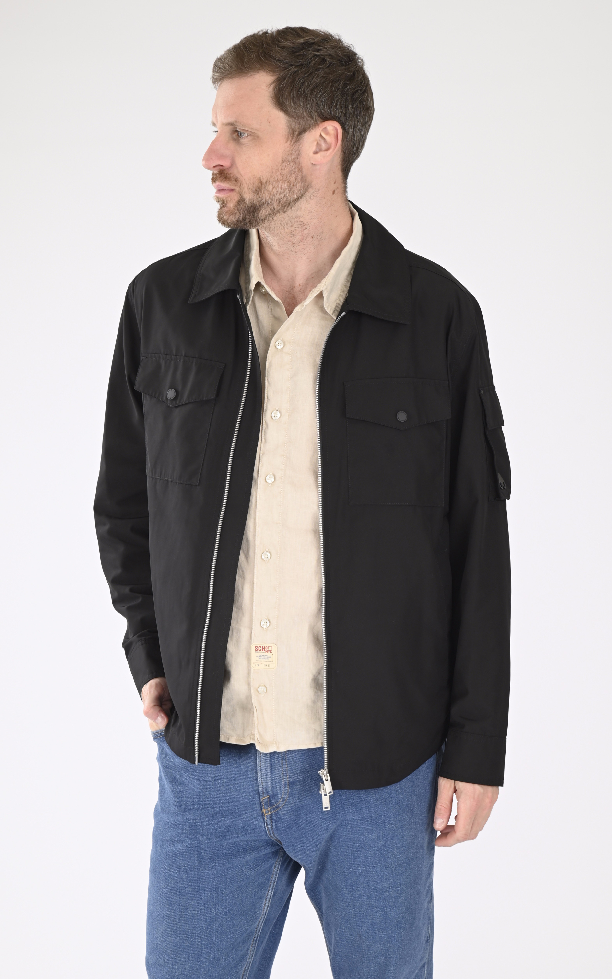 Veste CHARLESBOURG noire Moose Knuckles