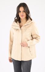 Coupe-vent court  AVALYNN beige
