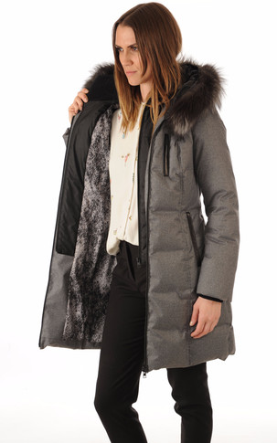 Doudoune Christy gris