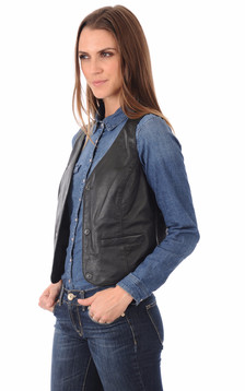 Gilet Cuir Femme Gilet Cuir Femme