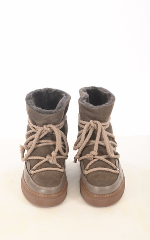 Boots nubuck taupe