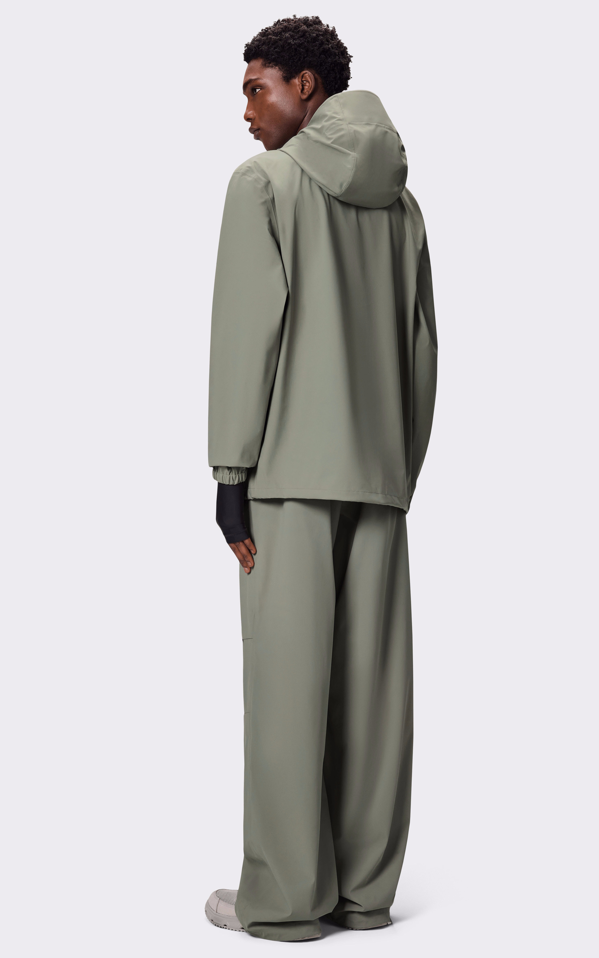 Coupe-vent mixte 12420 SUVA HARDSHELL POCKET kaki Rains